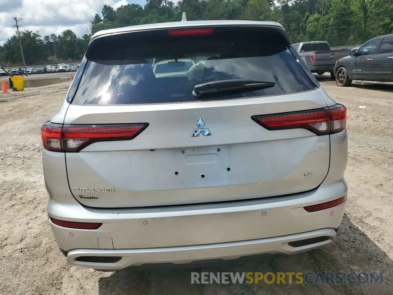 6 Photograph of a damaged car JA4J4UA86NZ082043 MITSUBISHI OUTLANDER 2022