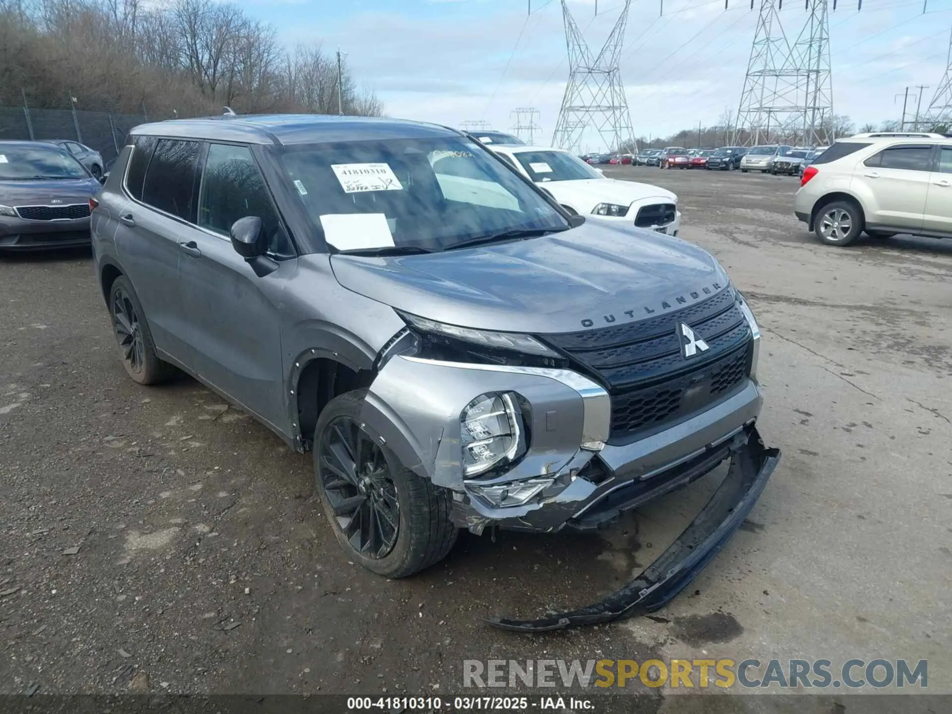 6 Photograph of a damaged car JA4J4UA87NZ078082 MITSUBISHI OUTLANDER 2022
