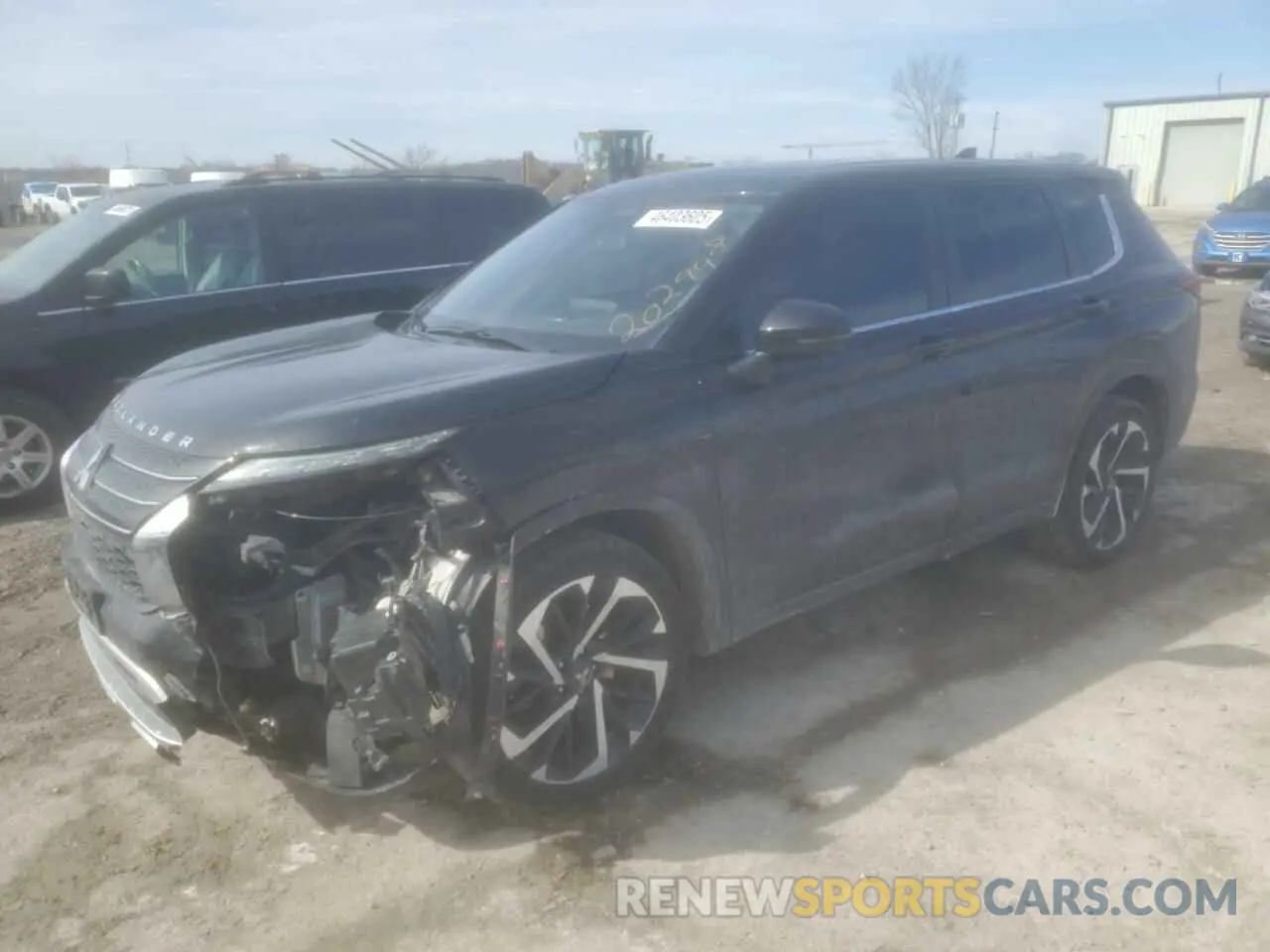 1 Photograph of a damaged car JA4J4UA88NZ043440 MITSUBISHI OUTLANDER 2022