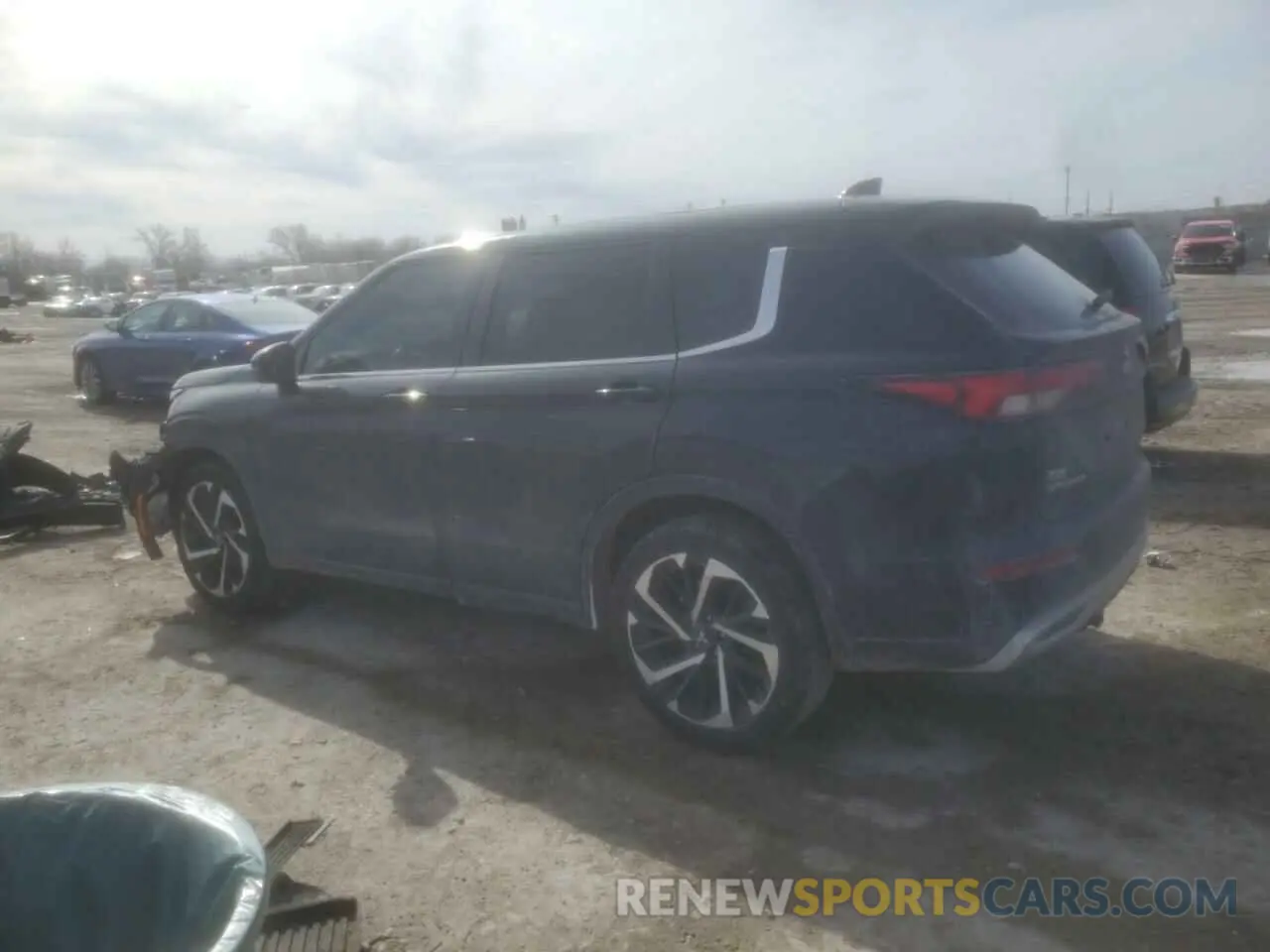 2 Photograph of a damaged car JA4J4UA88NZ043440 MITSUBISHI OUTLANDER 2022