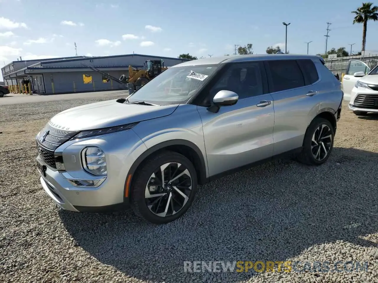 1 Photograph of a damaged car JA4J4UA8XNZ044119 MITSUBISHI OUTLANDER 2022