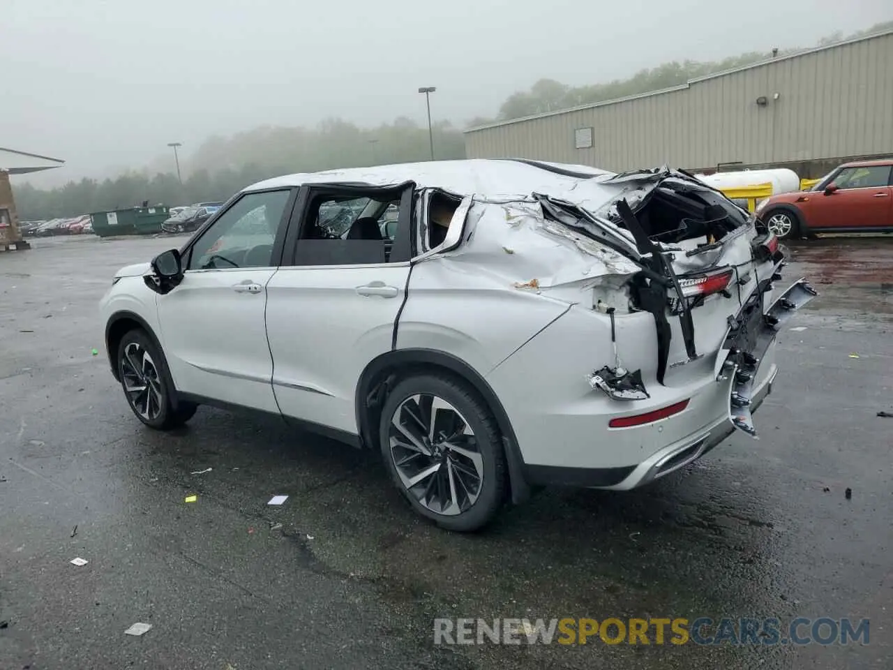 2 Photograph of a damaged car JA4J4UA8XNZ075791 MITSUBISHI OUTLANDER 2022