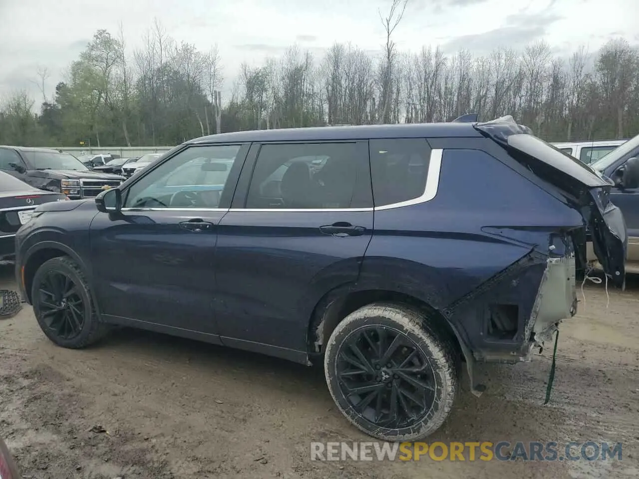 2 Photograph of a damaged car JA4J4UA8XNZ090050 MITSUBISHI OUTLANDER 2022