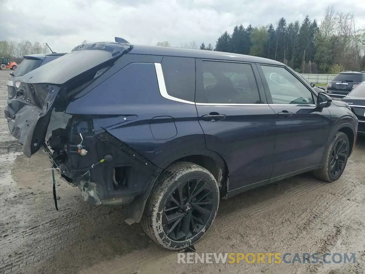3 Photograph of a damaged car JA4J4UA8XNZ090050 MITSUBISHI OUTLANDER 2022