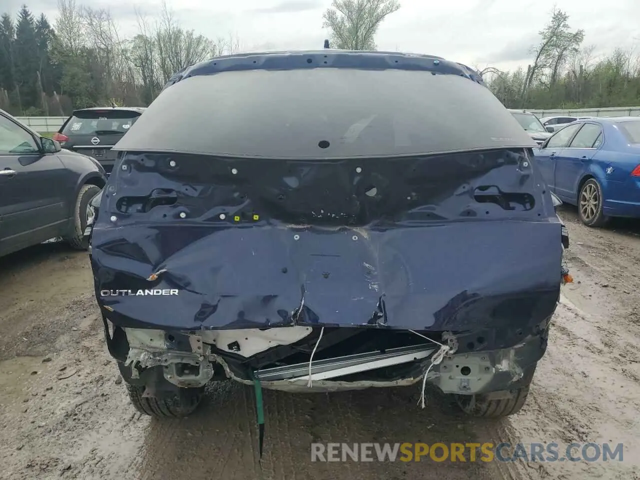 6 Photograph of a damaged car JA4J4UA8XNZ090050 MITSUBISHI OUTLANDER 2022