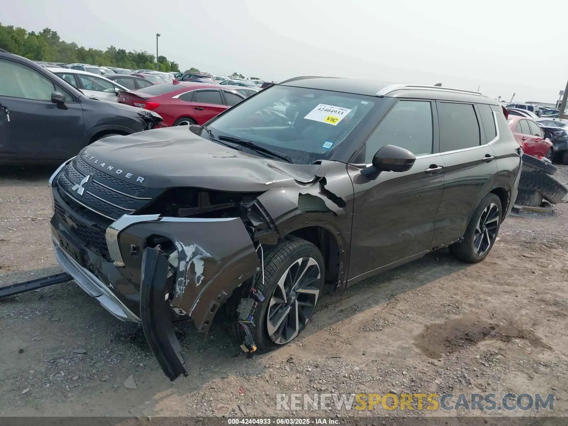 6 Photograph of a damaged car JA4J4VA81NZ081954 MITSUBISHI OUTLANDER 2022