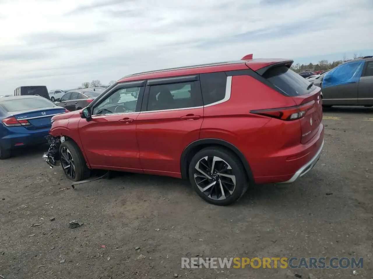 2 Photograph of a damaged car JA4J4VA81NZ088547 MITSUBISHI OUTLANDER 2022