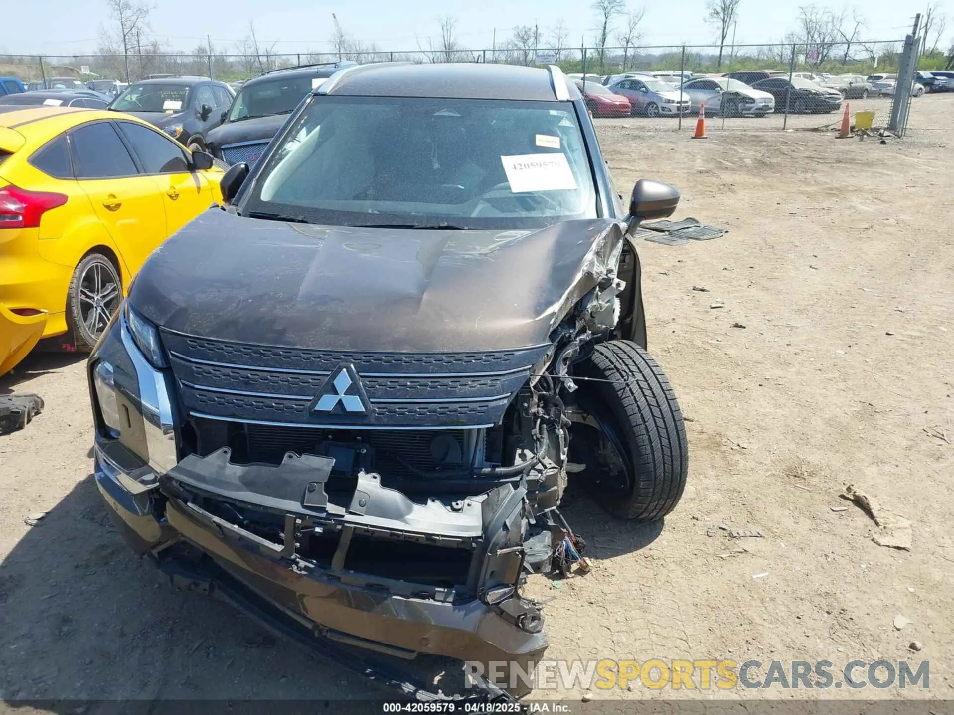 12 Photograph of a damaged car JA4J4VA83NZ073287 MITSUBISHI OUTLANDER 2022