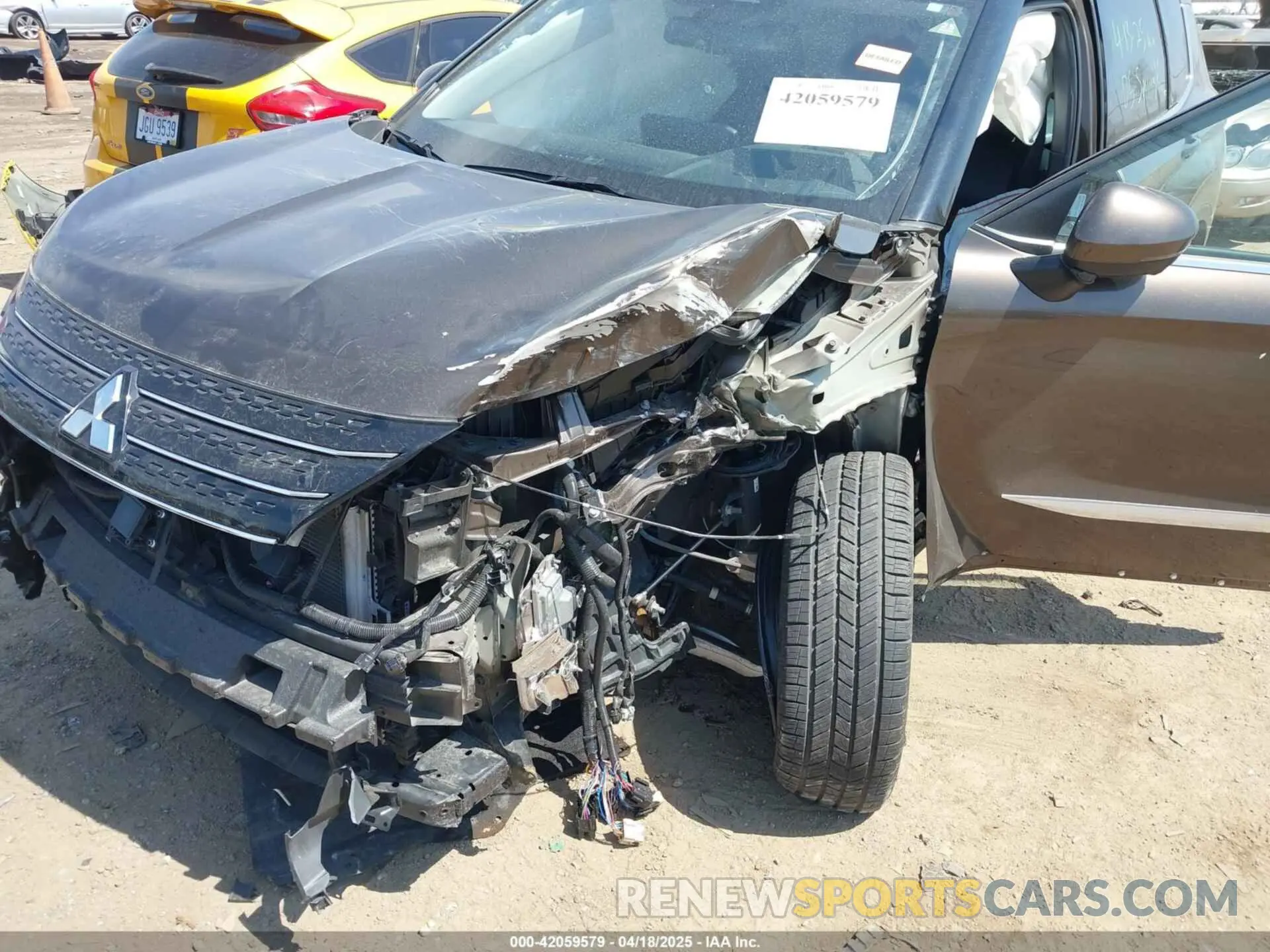 6 Photograph of a damaged car JA4J4VA83NZ073287 MITSUBISHI OUTLANDER 2022