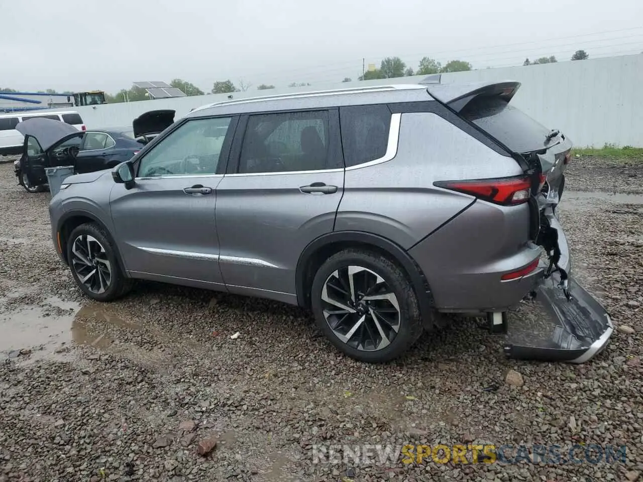 2 Photograph of a damaged car JA4J4VA84NZ039360 MITSUBISHI OUTLANDER 2022