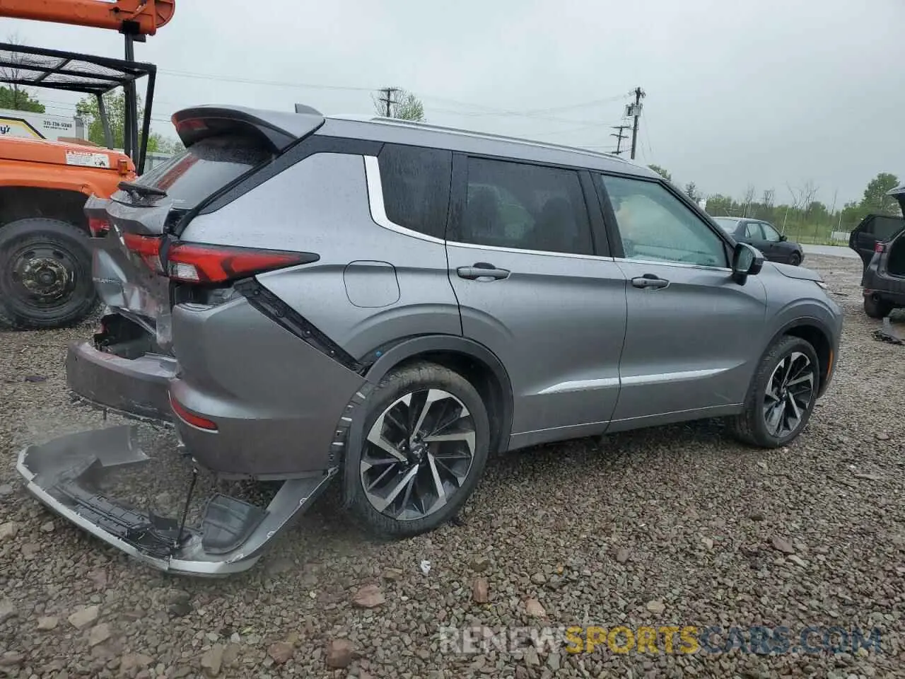 3 Photograph of a damaged car JA4J4VA84NZ039360 MITSUBISHI OUTLANDER 2022
