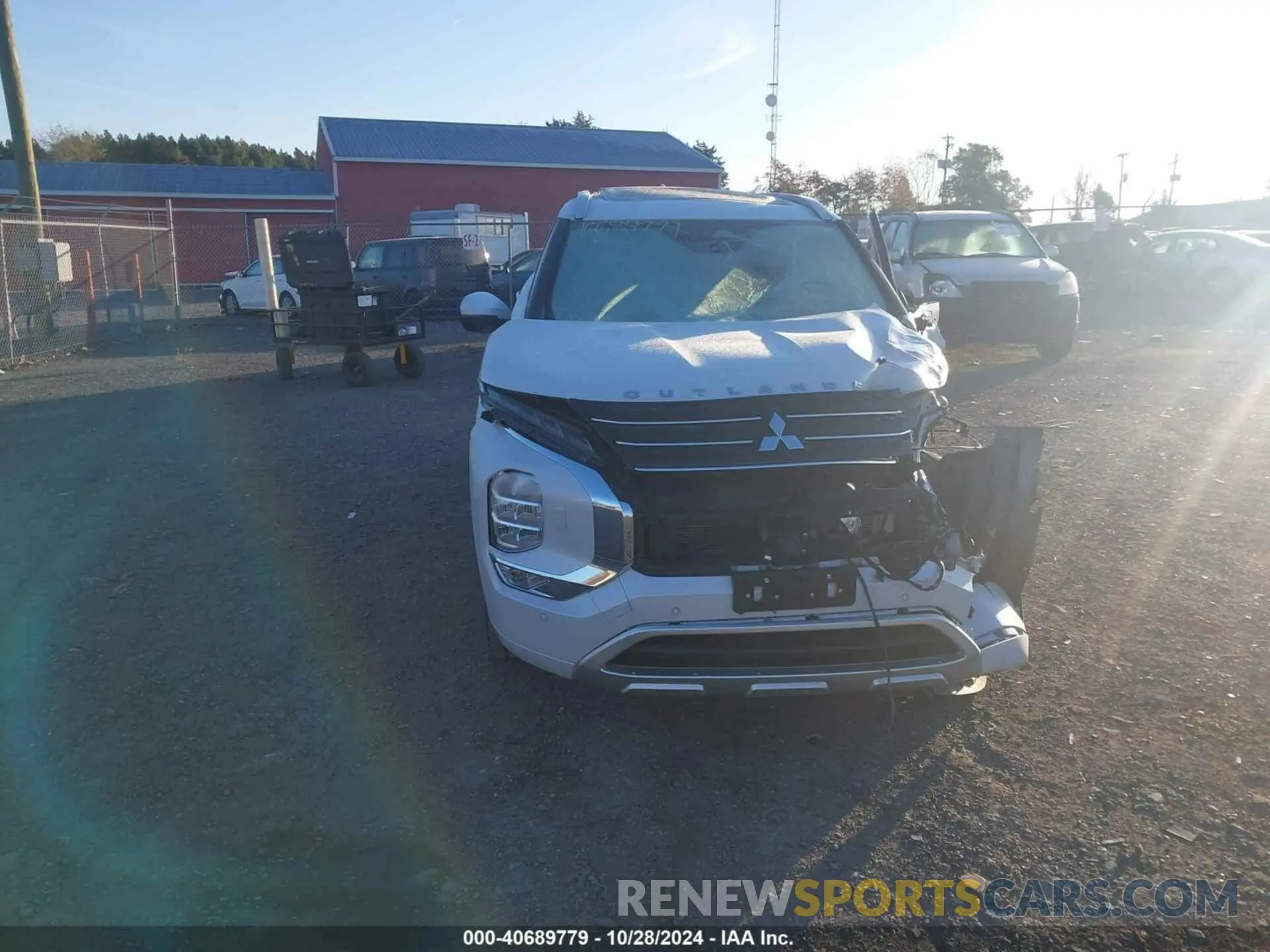 13 Photograph of a damaged car JA4J4VA84NZ091037 MITSUBISHI OUTLANDER 2022