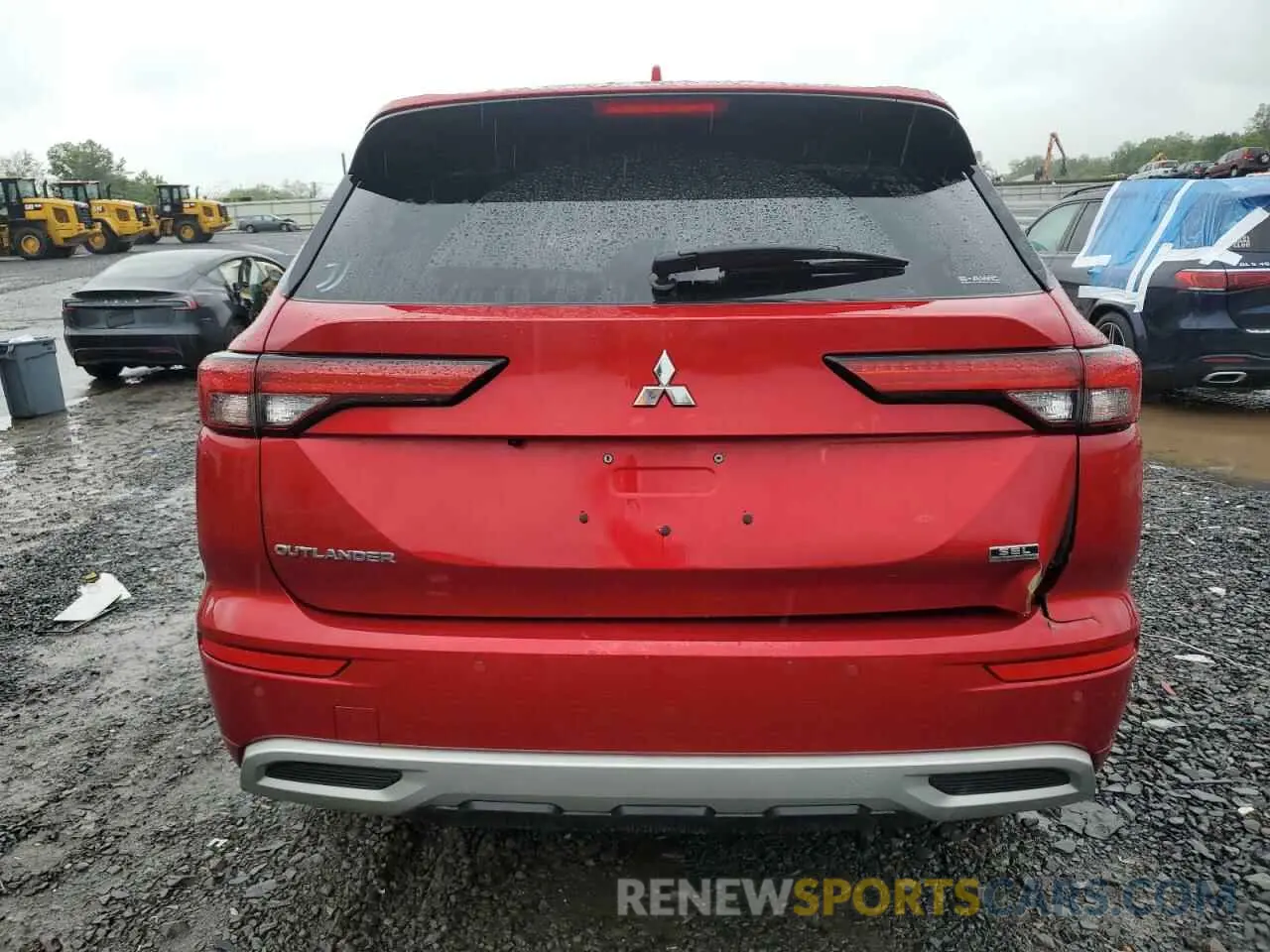 6 Photograph of a damaged car JA4J4VA85NZ061805 MITSUBISHI OUTLANDER 2022