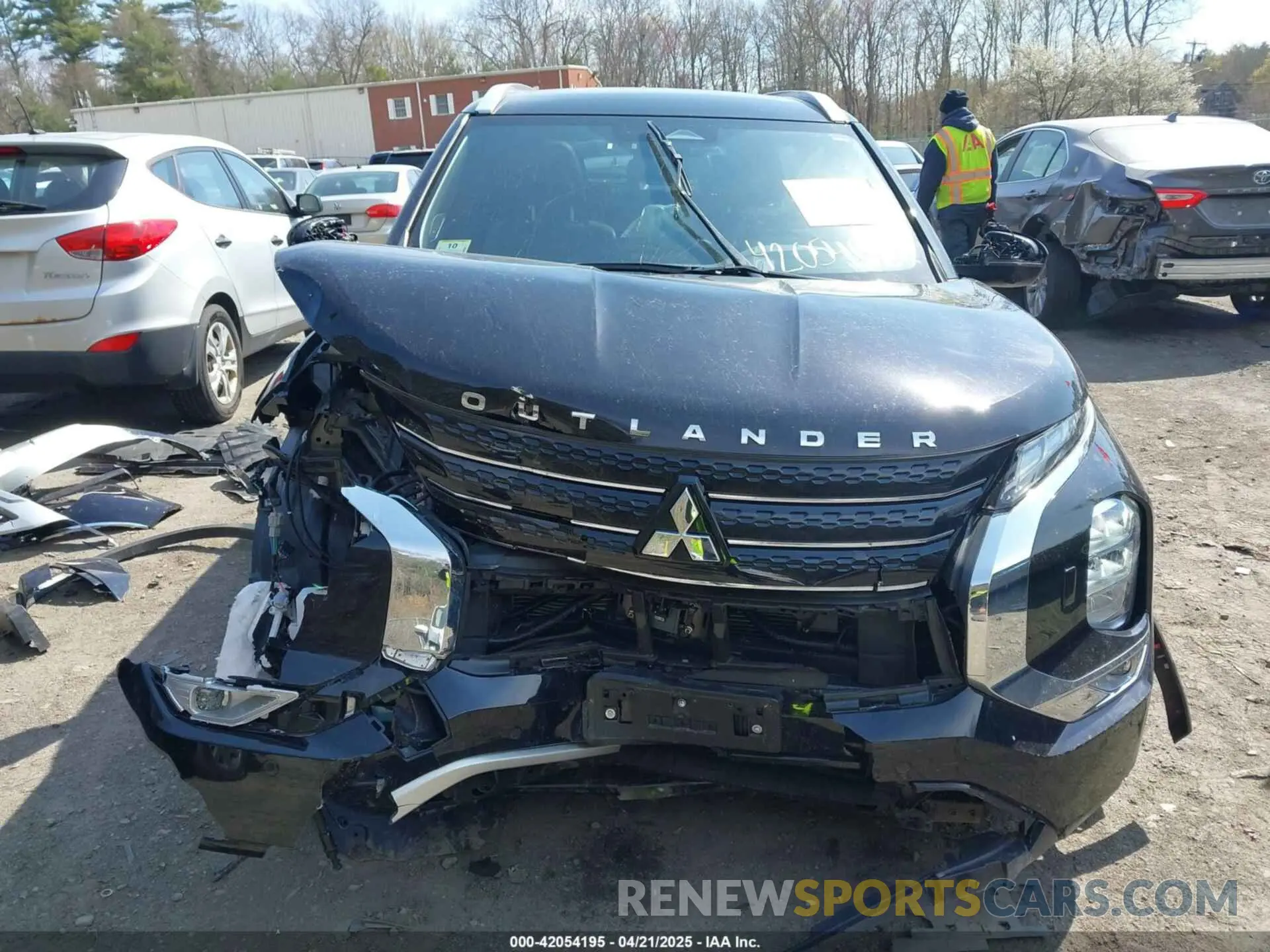 6 Photograph of a damaged car JA4J4VA88NZ085371 MITSUBISHI OUTLANDER 2022