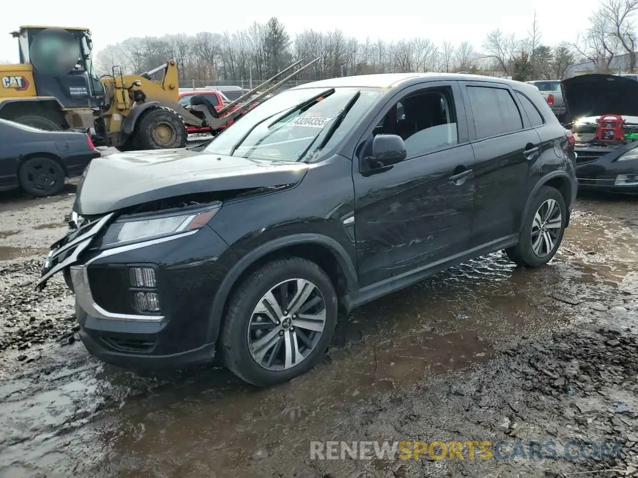 1 Photograph of a damaged car JA4ARUAU1PU015672 MITSUBISHI OUTLANDER 2023