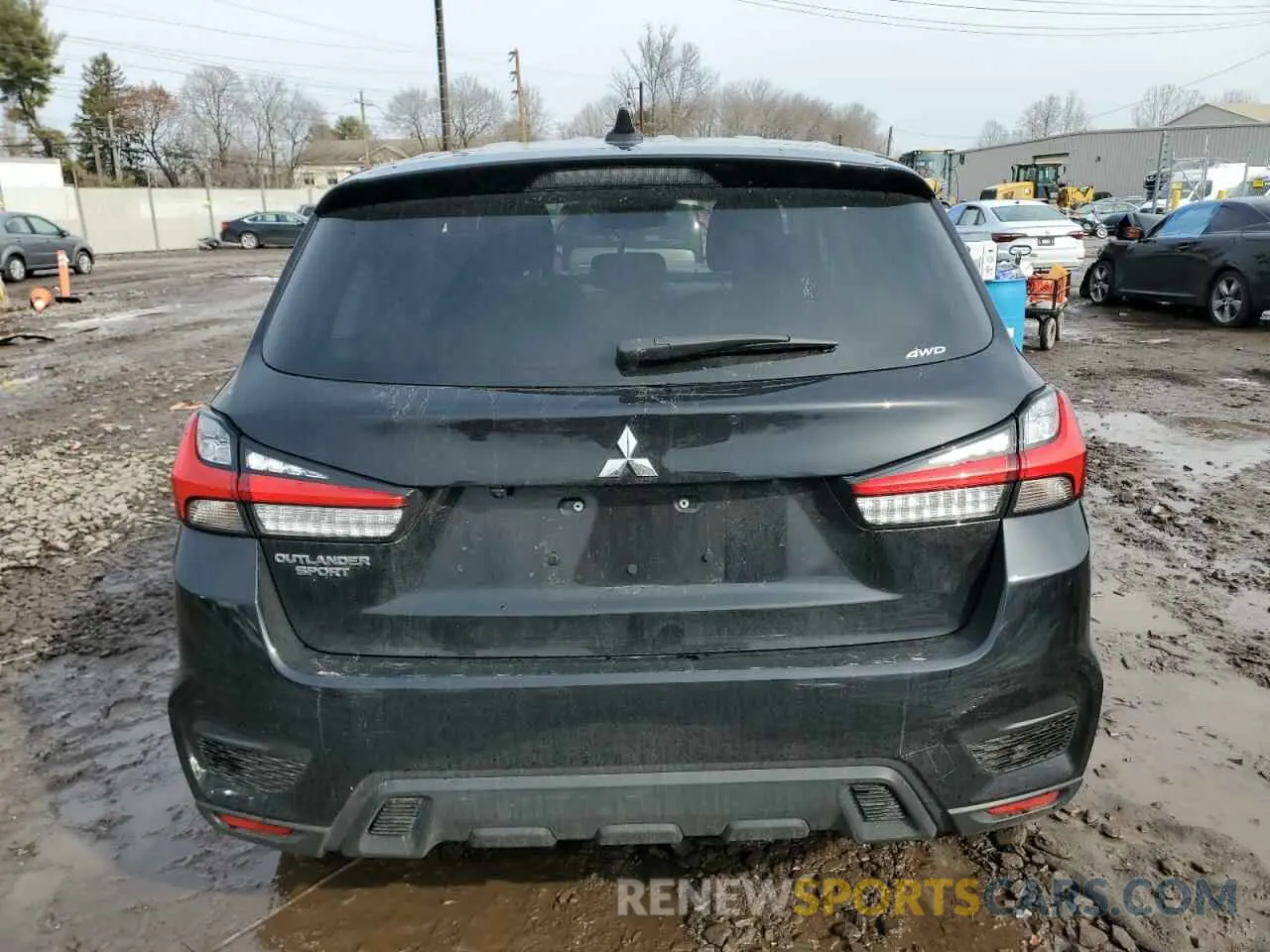 6 Photograph of a damaged car JA4ARUAU1PU015672 MITSUBISHI OUTLANDER 2023