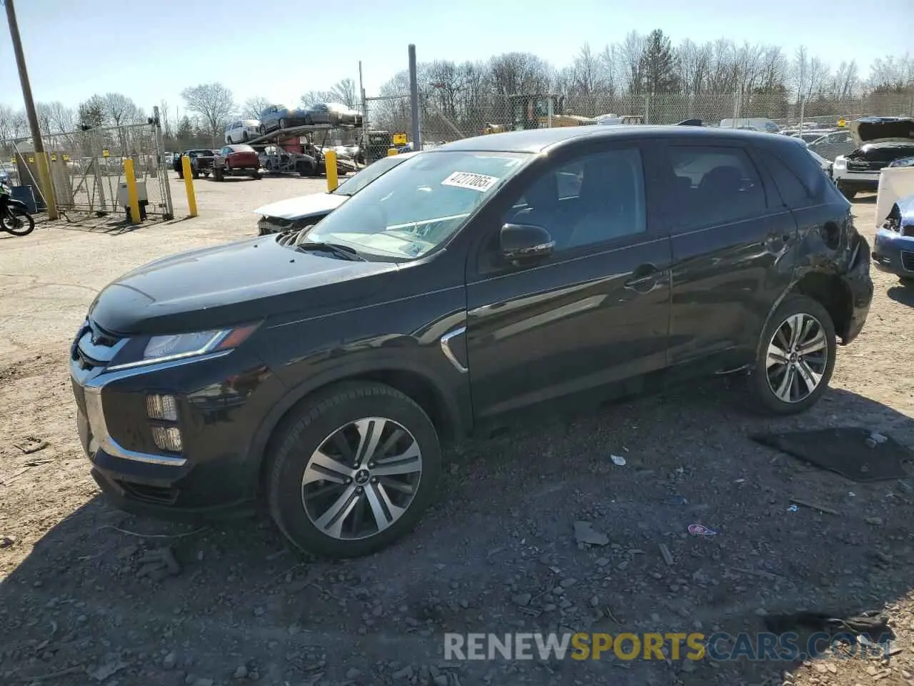 1 Photograph of a damaged car JA4ARUAU3PU012434 MITSUBISHI OUTLANDER 2023