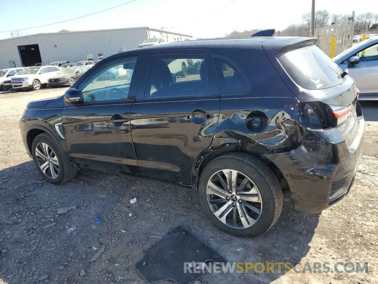 2 Photograph of a damaged car JA4ARUAU3PU012434 MITSUBISHI OUTLANDER 2023