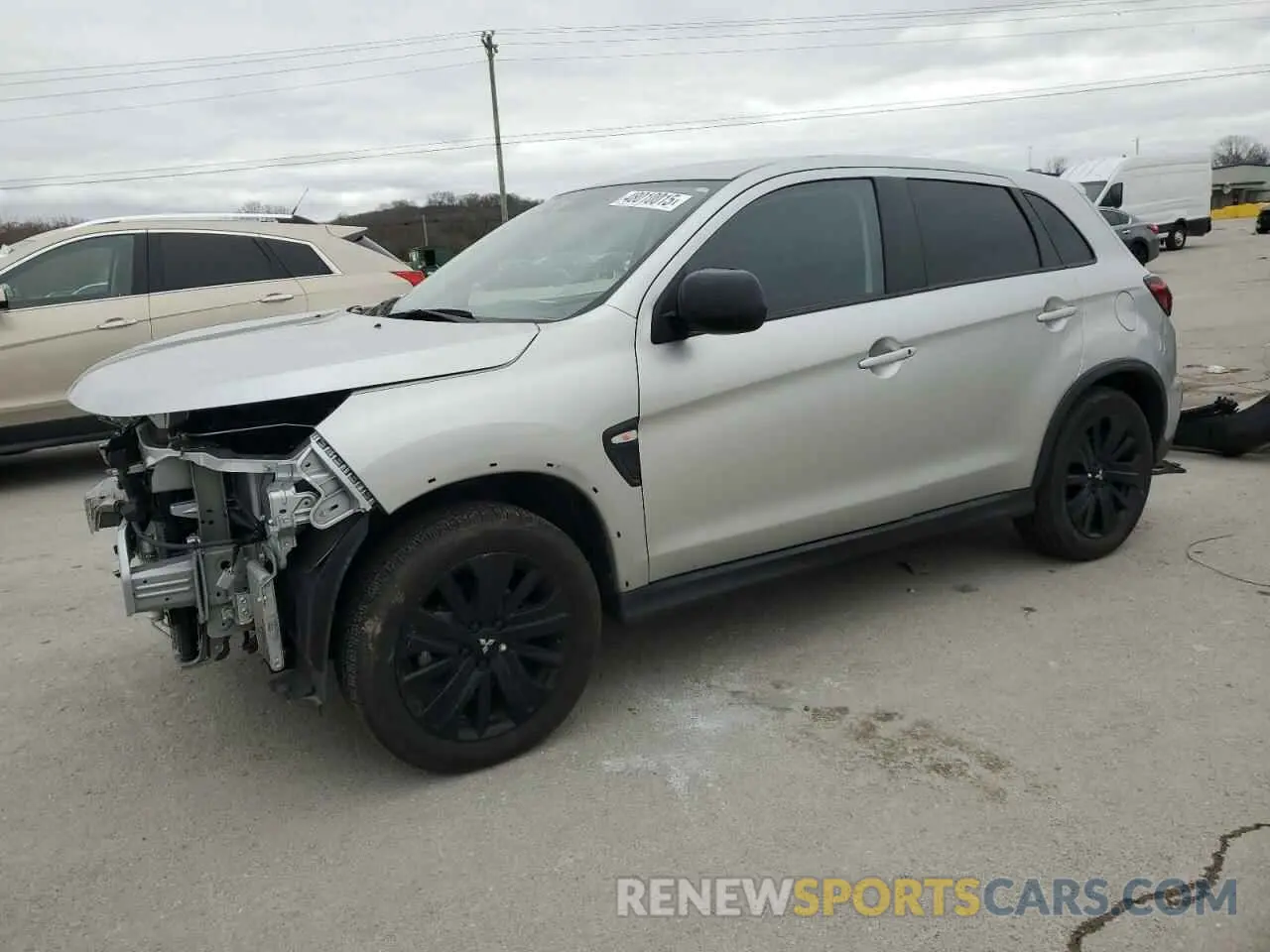 1 Photograph of a damaged car JA4ARUAU4PU003953 MITSUBISHI OUTLANDER 2023