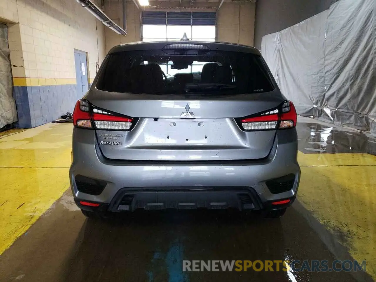 6 Photograph of a damaged car JA4ARUAU4PU013396 MITSUBISHI OUTLANDER 2023