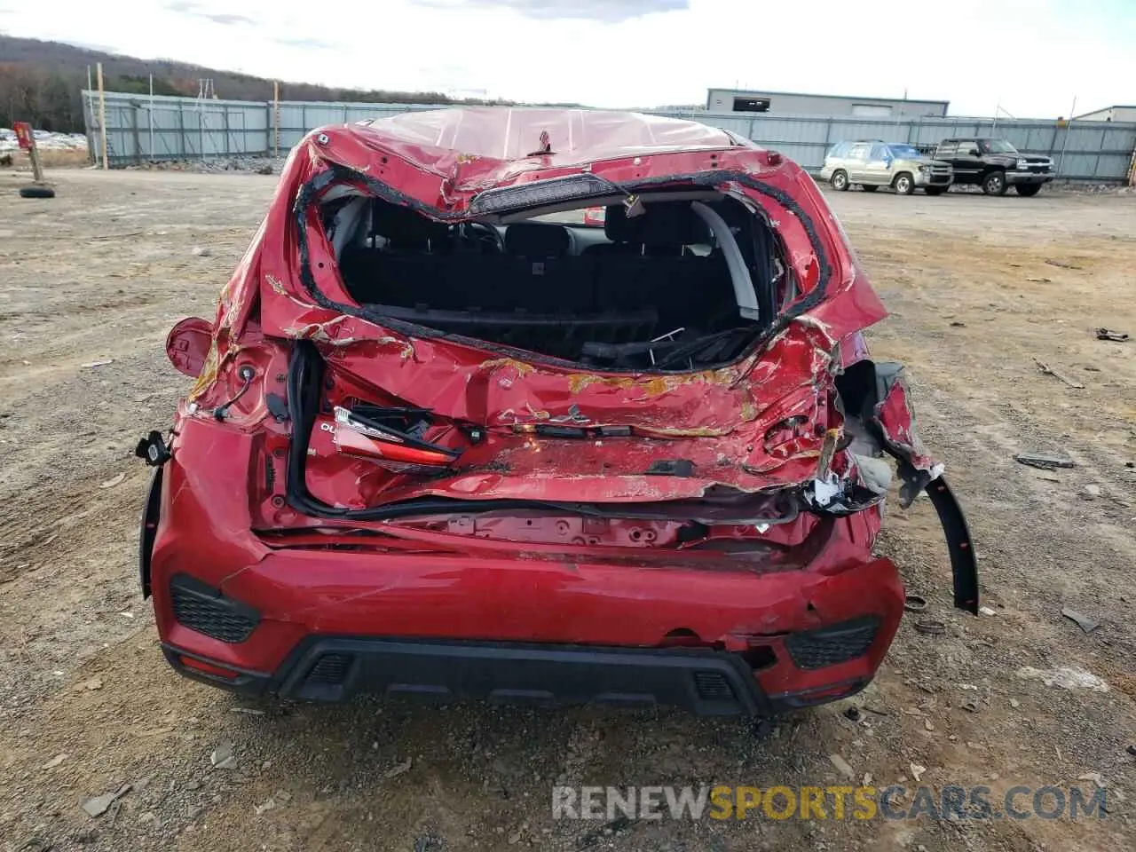 6 Photograph of a damaged car JA4ARUAU4PU015620 MITSUBISHI OUTLANDER 2023