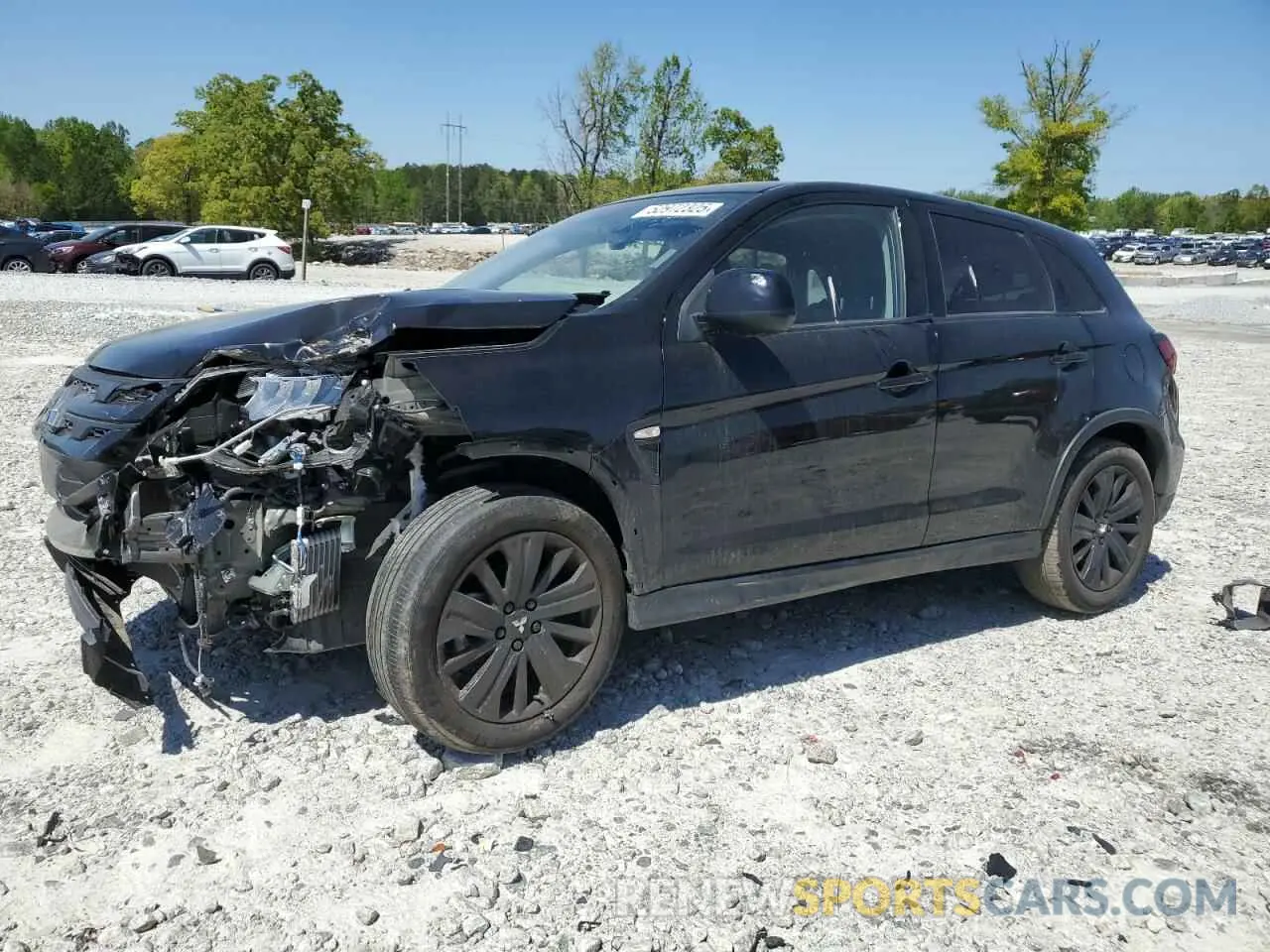 1 Photograph of a damaged car JA4ARUAU5PU008269 MITSUBISHI OUTLANDER 2023