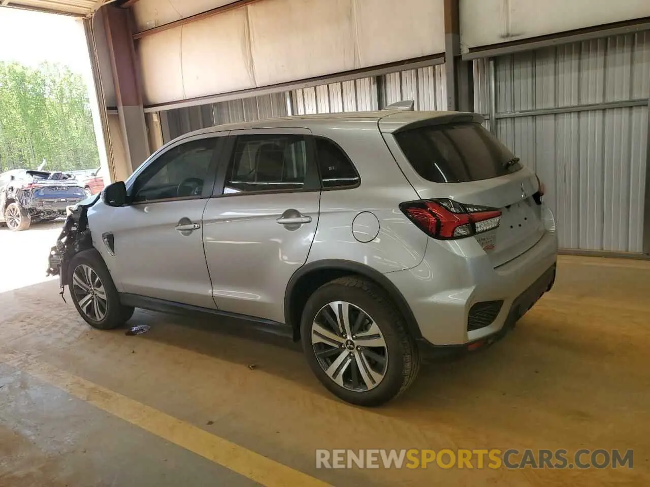 2 Photograph of a damaged car JA4ARUAU5PU015416 MITSUBISHI OUTLANDER 2023