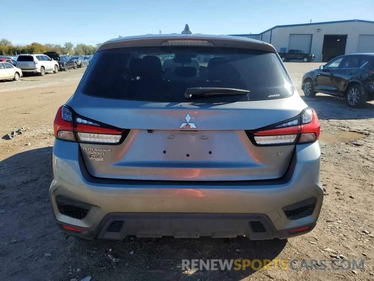 6 Photograph of a damaged car JA4ARUAU6PU002397 MITSUBISHI OUTLANDER 2023