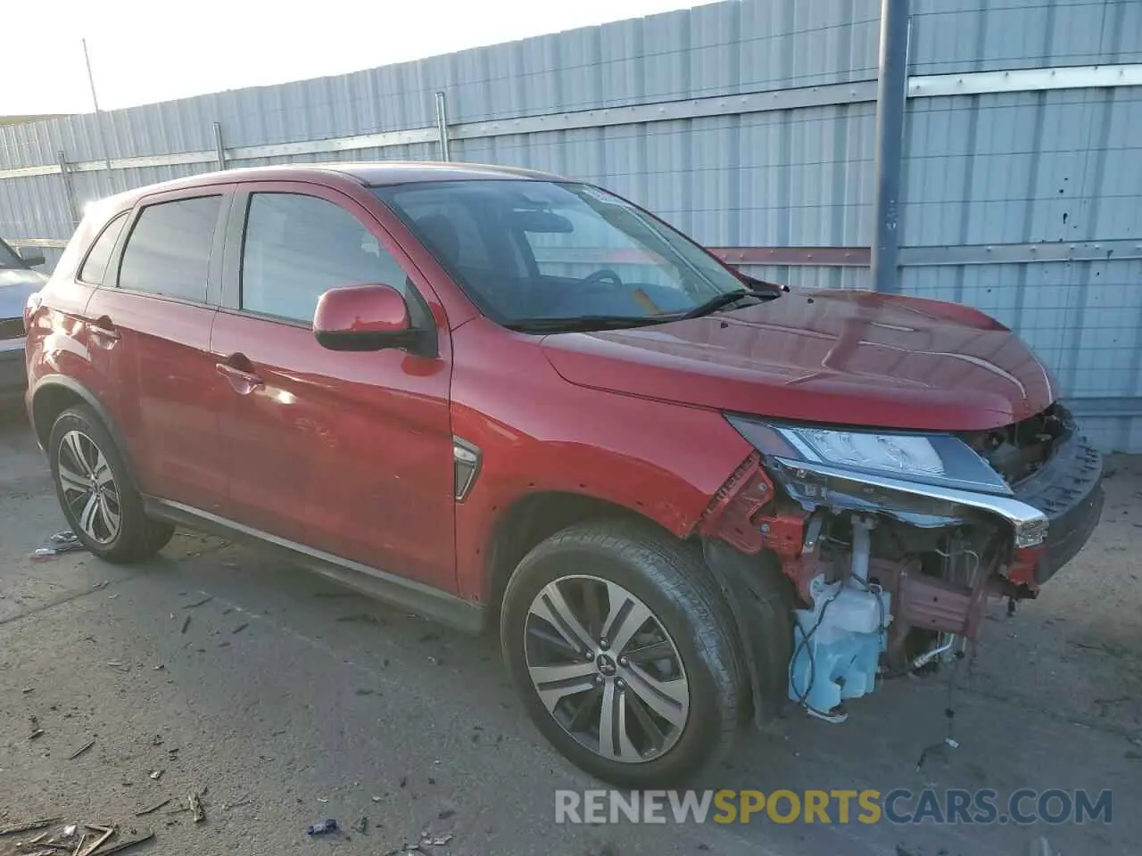 4 Photograph of a damaged car JA4ARUAU8PU010288 MITSUBISHI OUTLANDER 2023