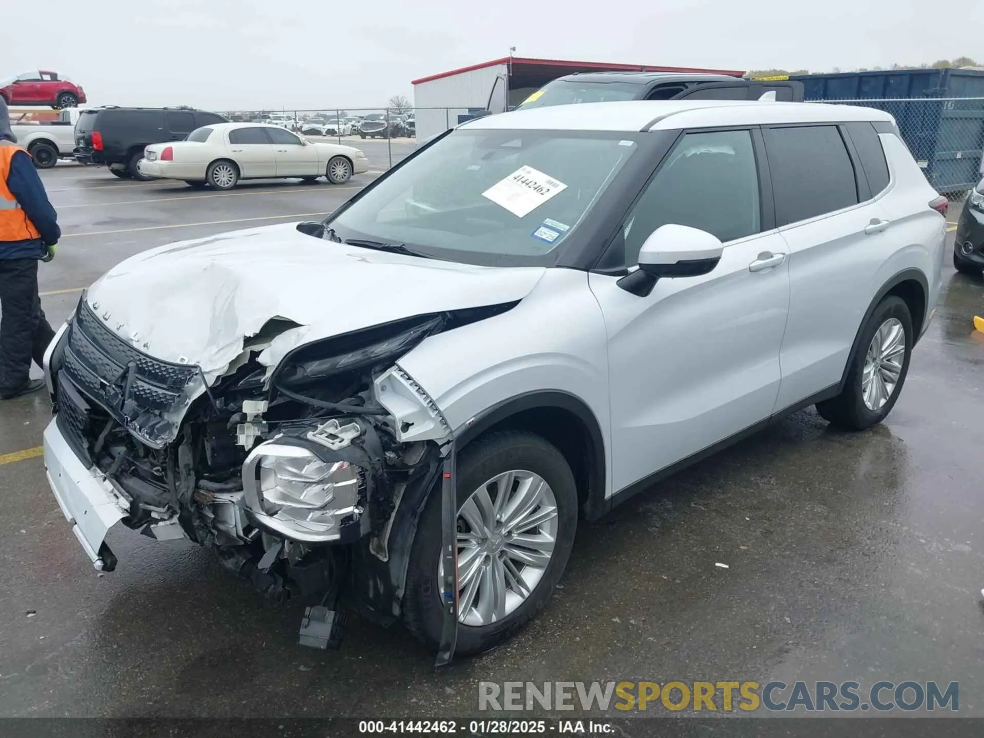 2 Photograph of a damaged car JA4J3TA86PZ027866 MITSUBISHI OUTLANDER 2023