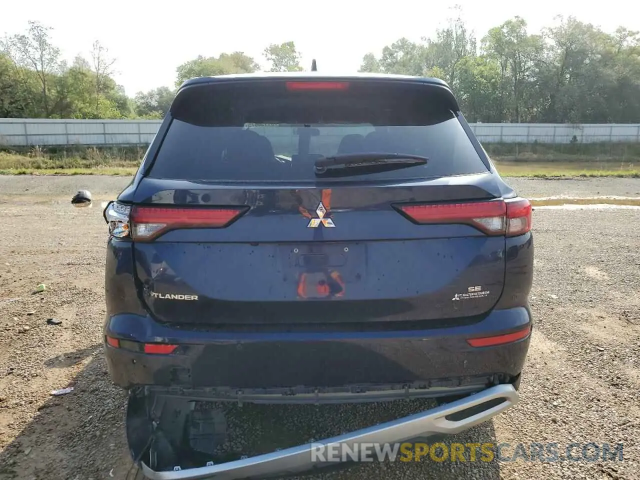 6 Photograph of a damaged car JA4J3UA81PZ057508 MITSUBISHI OUTLANDER 2023