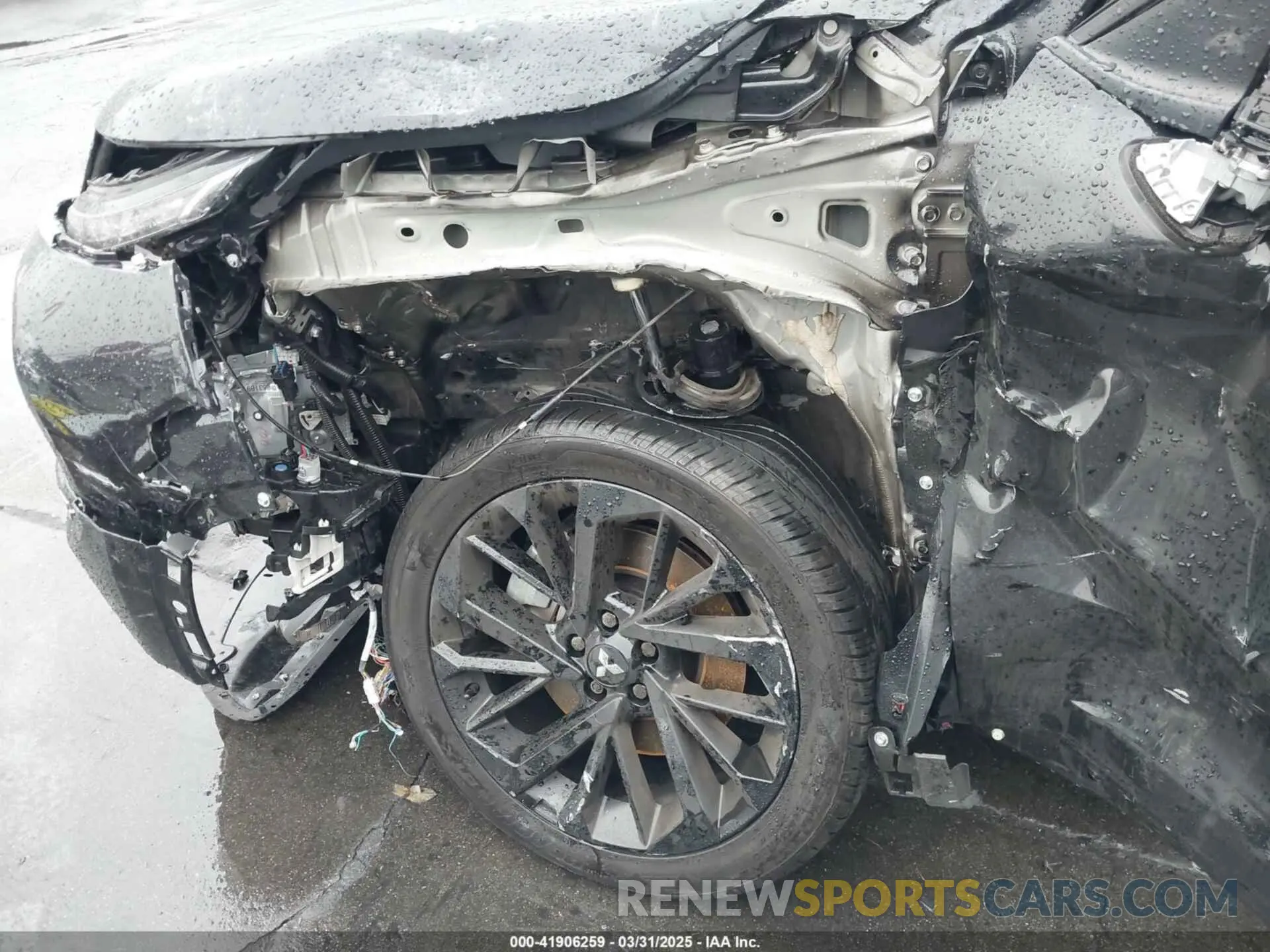 6 Photograph of a damaged car JA4J3UA82PZ023495 MITSUBISHI OUTLANDER 2023