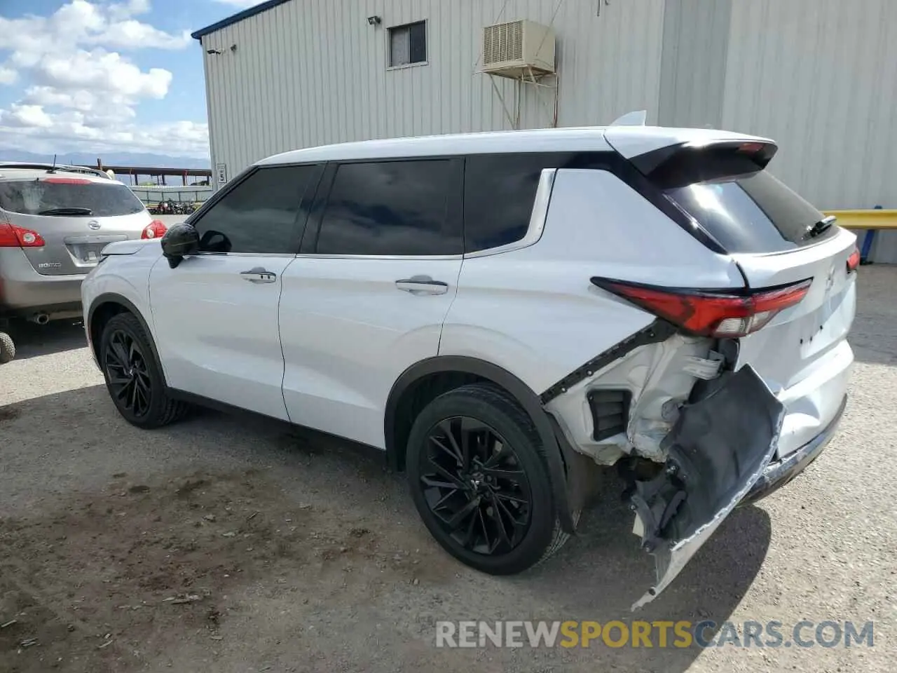 2 Photograph of a damaged car JA4J3UA83PZ019018 MITSUBISHI OUTLANDER 2023