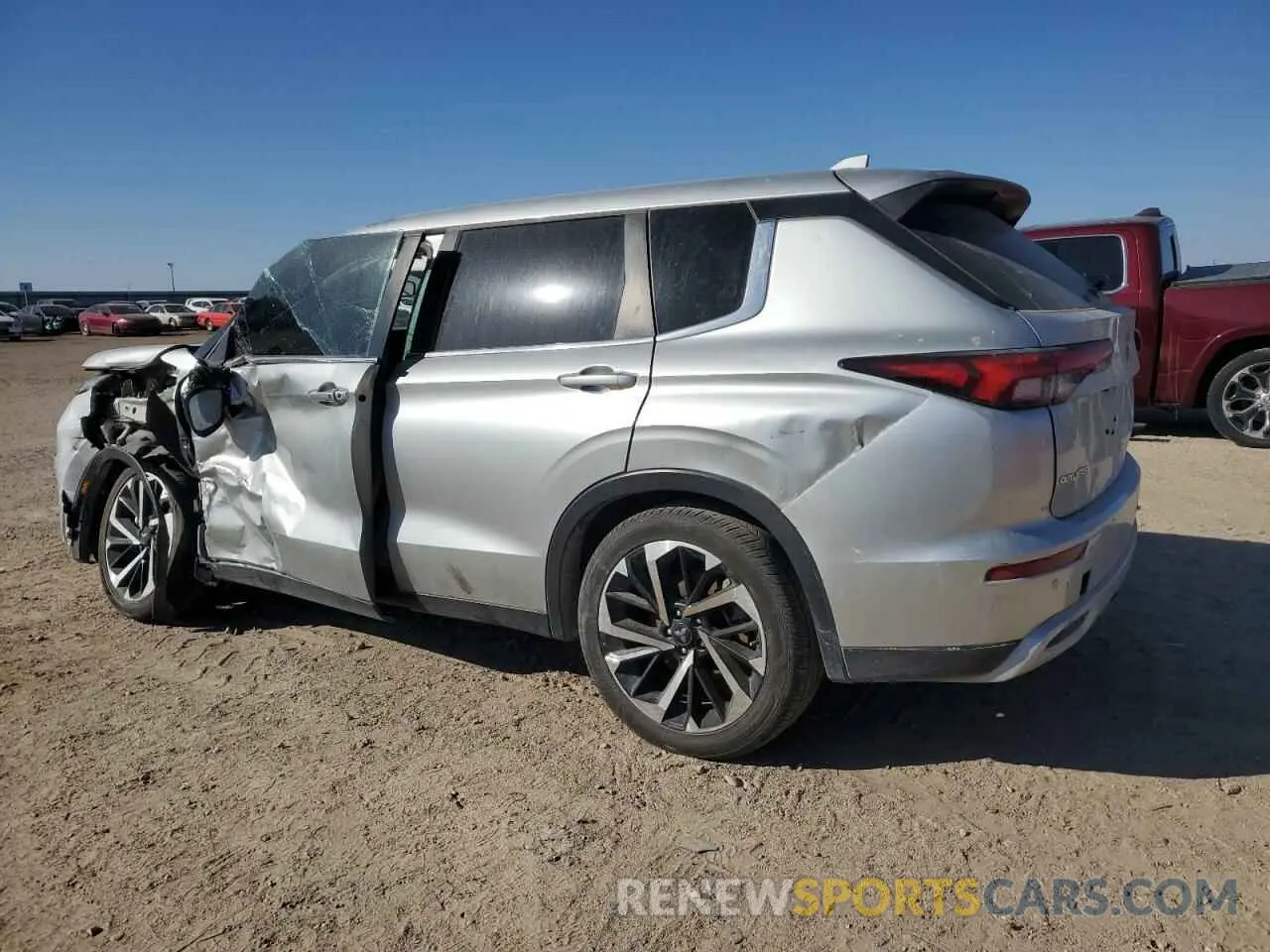 2 Photograph of a damaged car JA4J3UA83PZ042251 MITSUBISHI OUTLANDER 2023