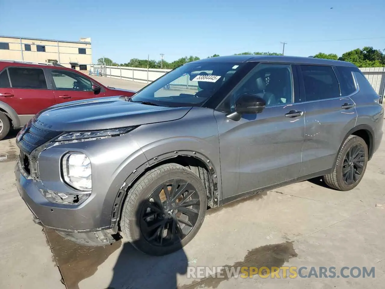 1 Photograph of a damaged car JA4J3UA84PZ021277 MITSUBISHI OUTLANDER 2023