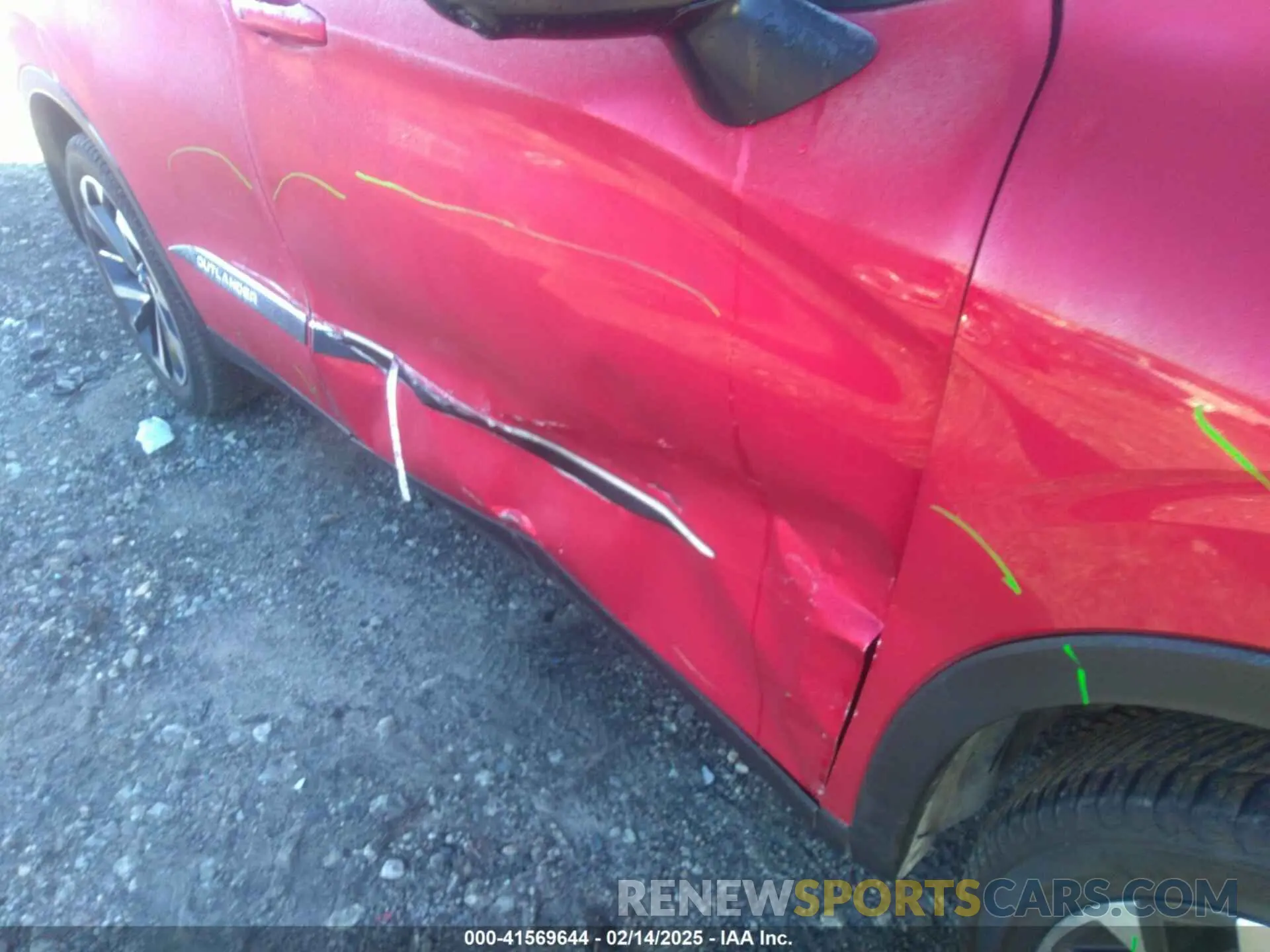 6 Photograph of a damaged car JA4J3UA87PZ045430 MITSUBISHI OUTLANDER 2023