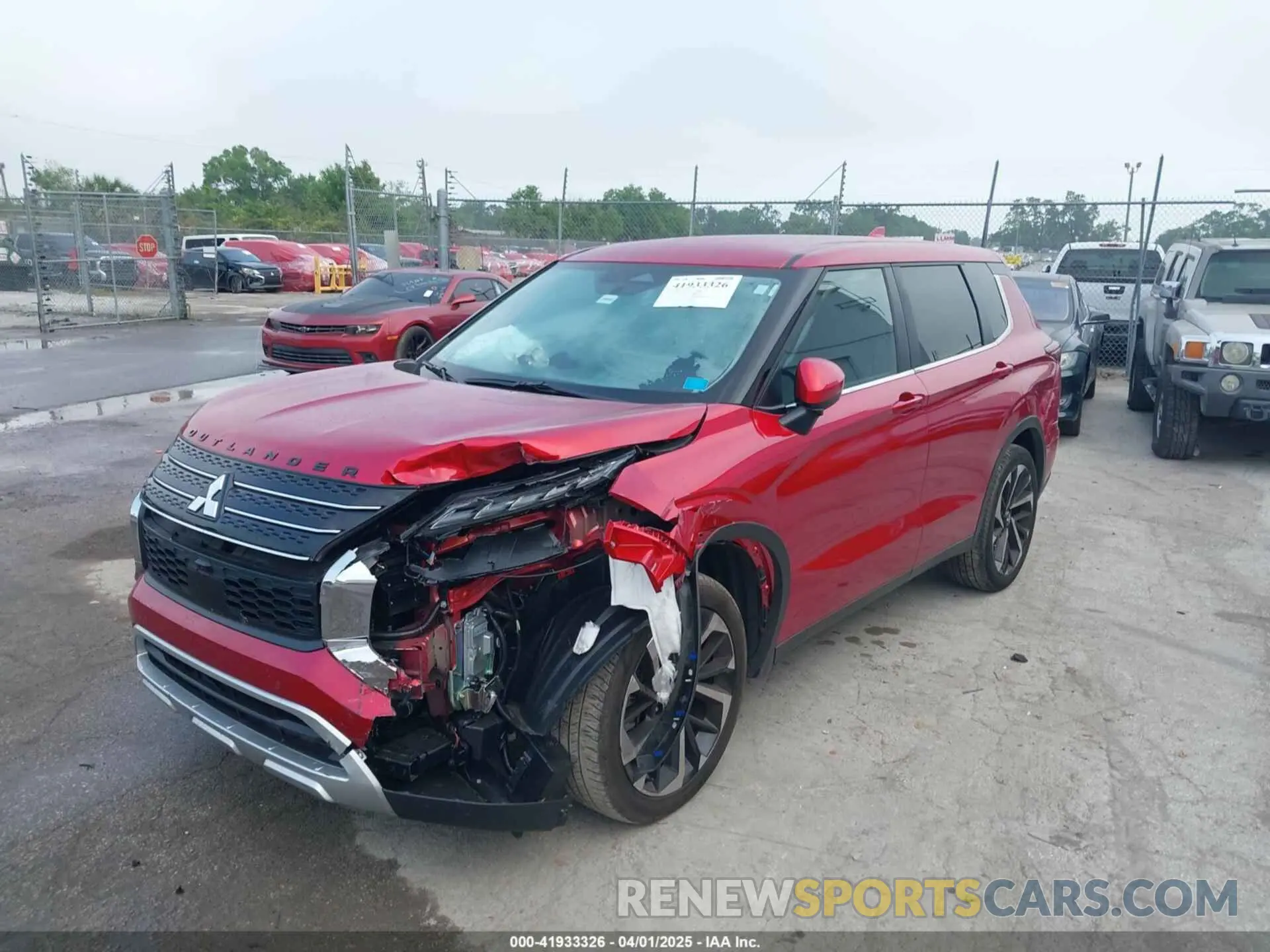 6 Photograph of a damaged car JA4J3UA87PZ055388 MITSUBISHI OUTLANDER 2023