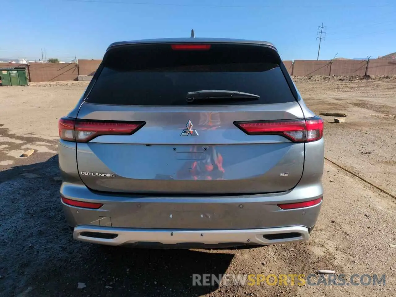 6 Photograph of a damaged car JA4J3UA88PZ011609 MITSUBISHI OUTLANDER 2023