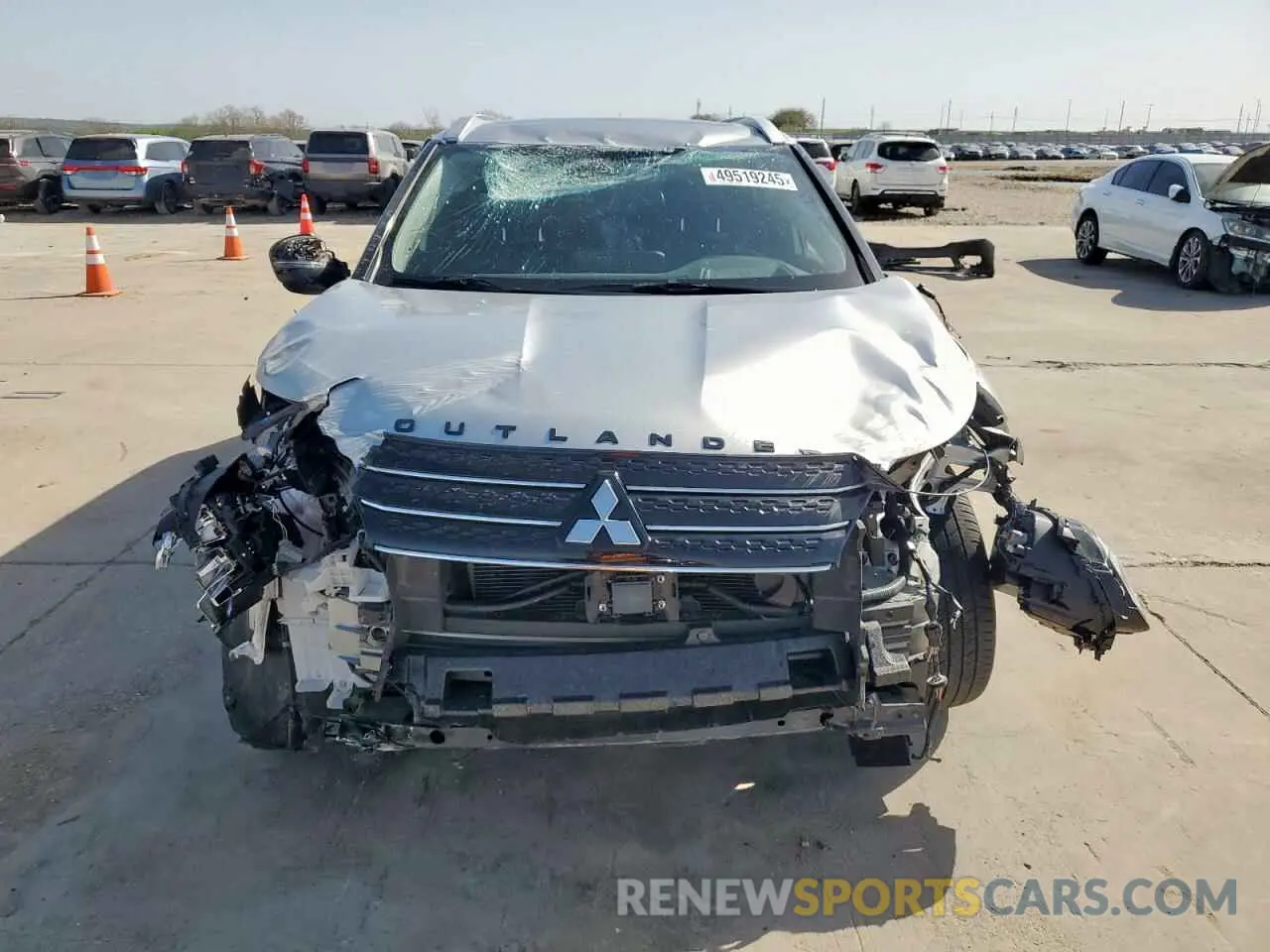 5 Photograph of a damaged car JA4J3VA81PZ053772 MITSUBISHI OUTLANDER 2023