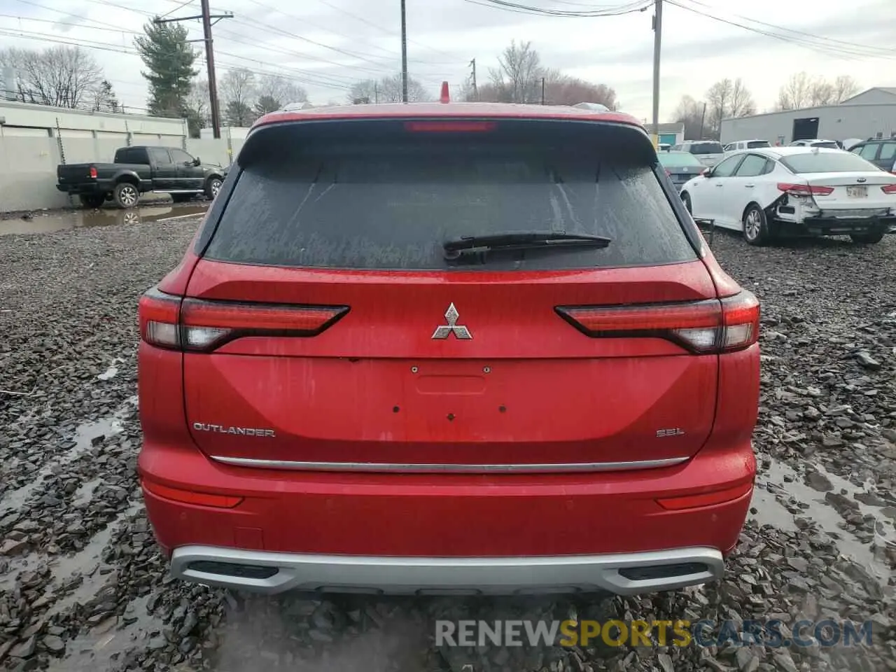 6 Photograph of a damaged car JA4J3VA85PZ006986 MITSUBISHI OUTLANDER 2023