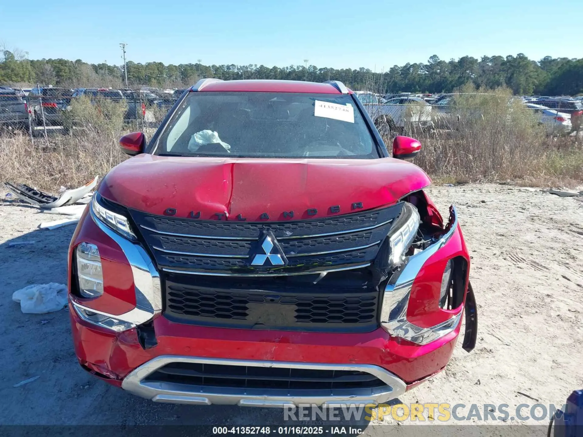 6 Photograph of a damaged car JA4J3VA8XPZ051759 MITSUBISHI OUTLANDER 2023