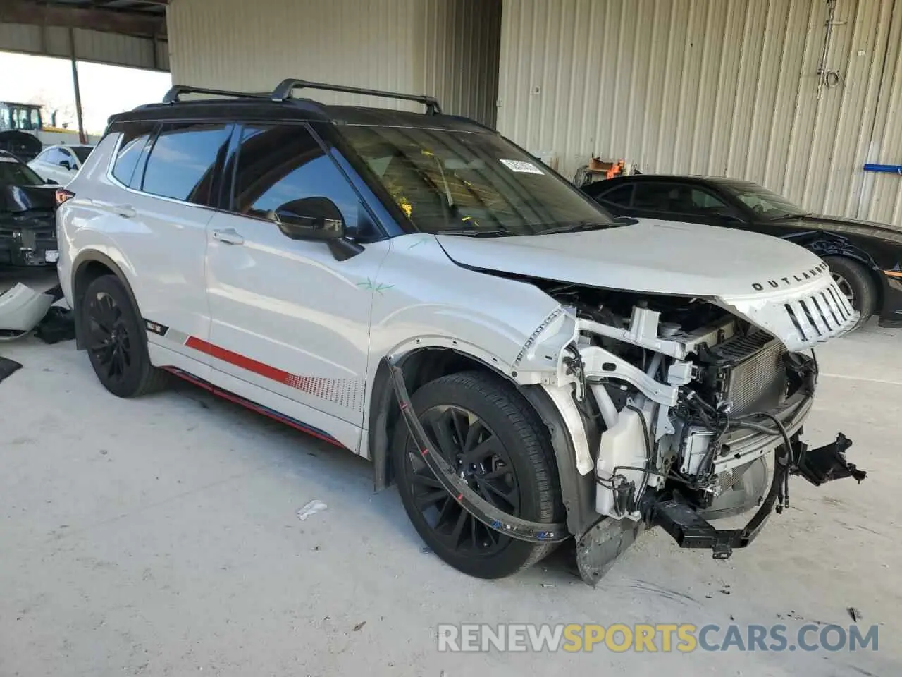 4 Photograph of a damaged car JA4J4UA81PZ047428 MITSUBISHI OUTLANDER 2023