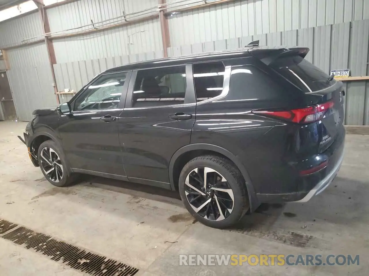 2 Photograph of a damaged car JA4J4UA82PZ061337 MITSUBISHI OUTLANDER 2023
