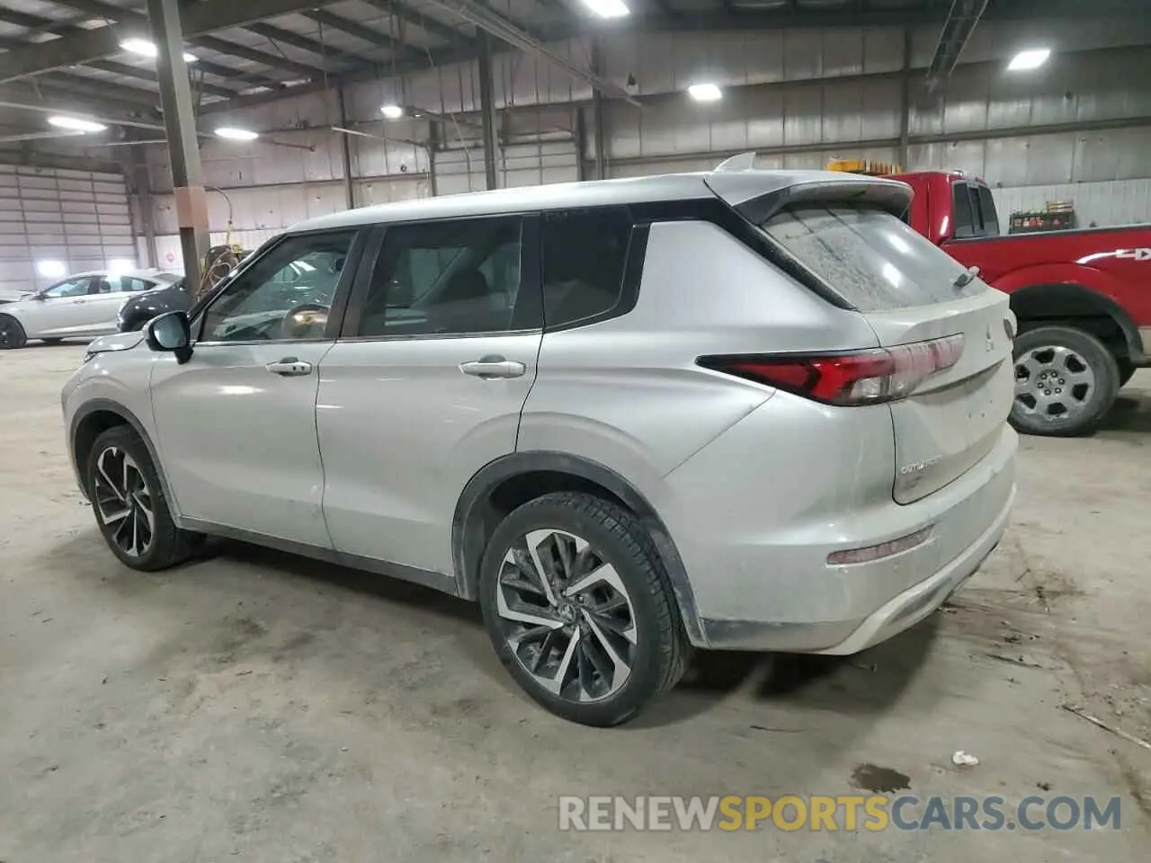 2 Photograph of a damaged car JA4J4UA84PZ019249 MITSUBISHI OUTLANDER 2023