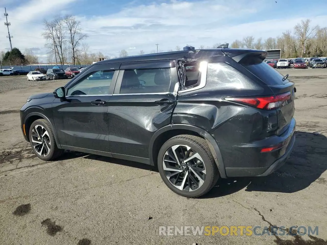 2 Photograph of a damaged car JA4J4UA85PZ027456 MITSUBISHI OUTLANDER 2023