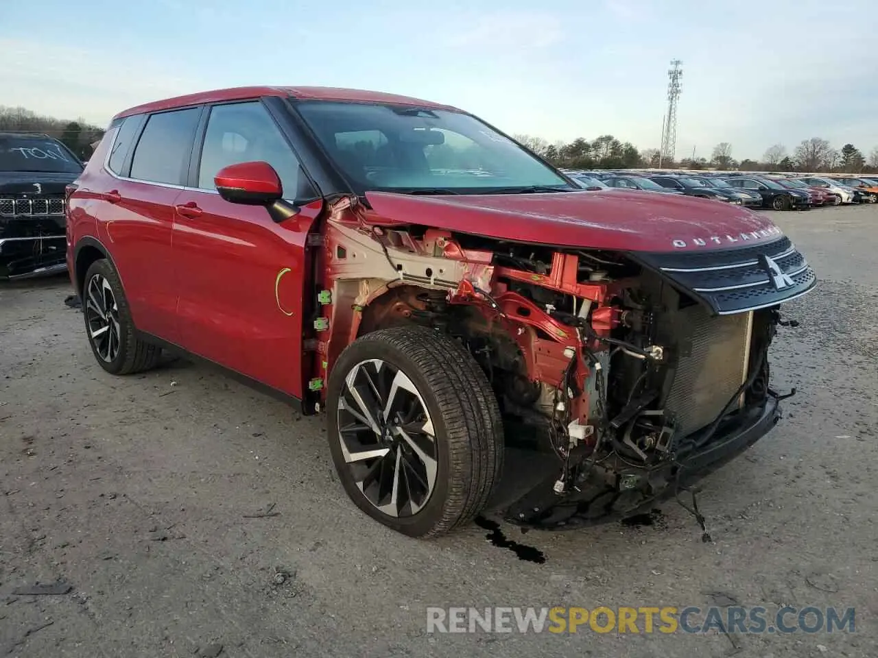 4 Photograph of a damaged car JA4J4UA85PZ036755 MITSUBISHI OUTLANDER 2023
