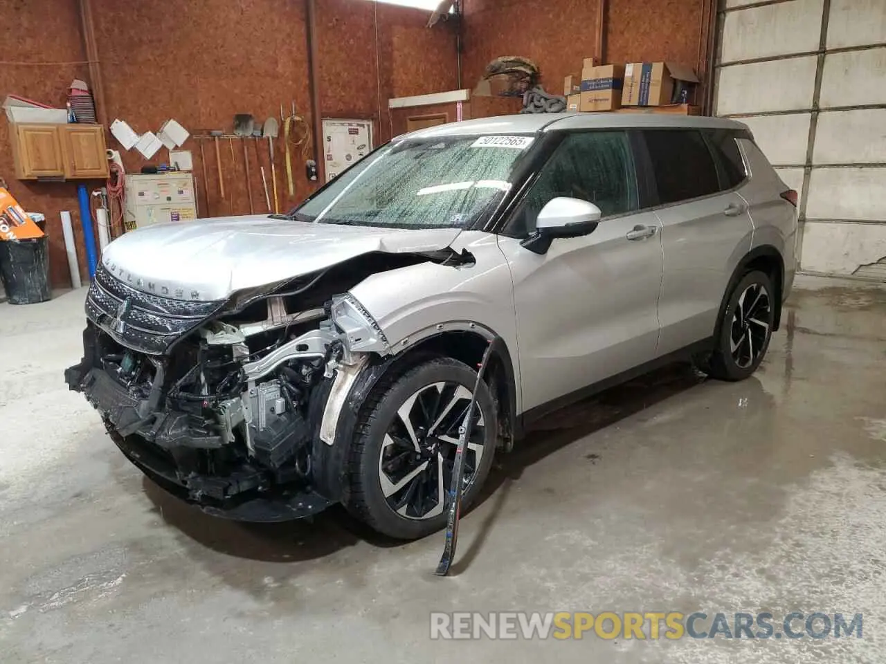 1 Photograph of a damaged car JA4J4UA86PZ011136 MITSUBISHI OUTLANDER 2023