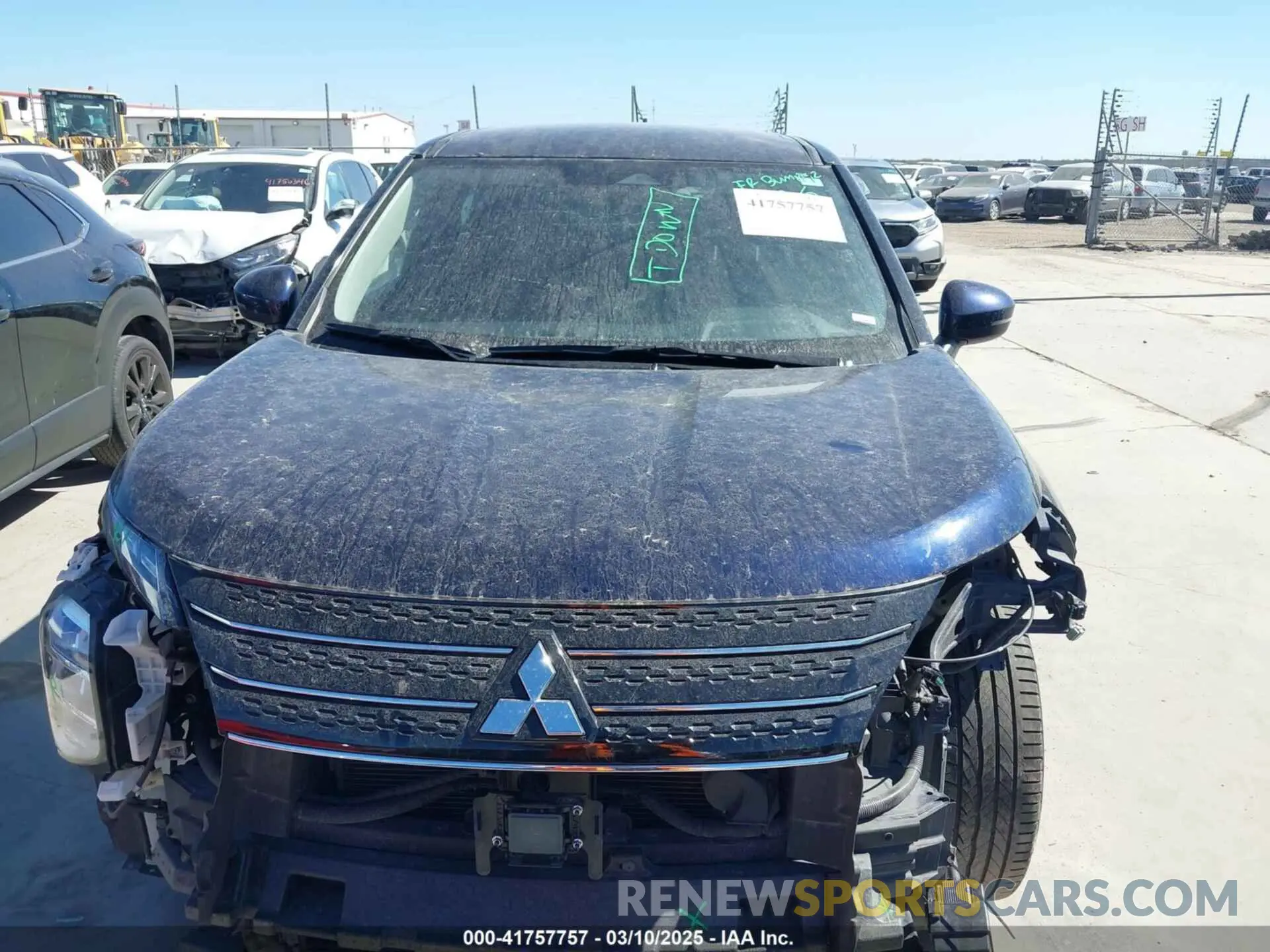 13 Photograph of a damaged car JA4J4UA86PZ026283 MITSUBISHI OUTLANDER 2023