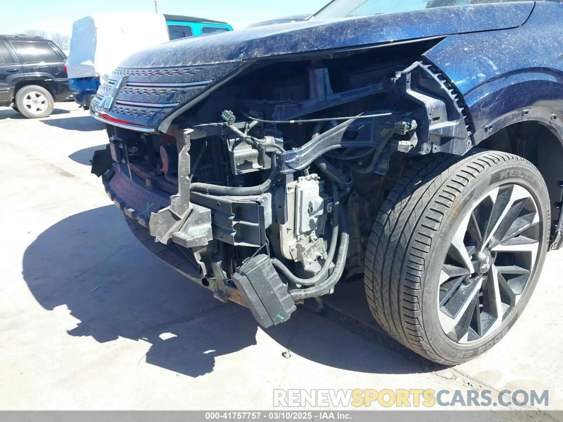 6 Photograph of a damaged car JA4J4UA86PZ026283 MITSUBISHI OUTLANDER 2023