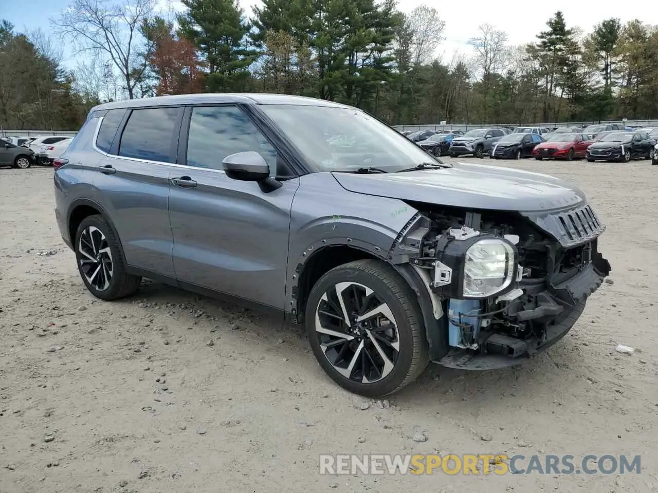 4 Photograph of a damaged car JA4J4UA86PZ045867 MITSUBISHI OUTLANDER 2023